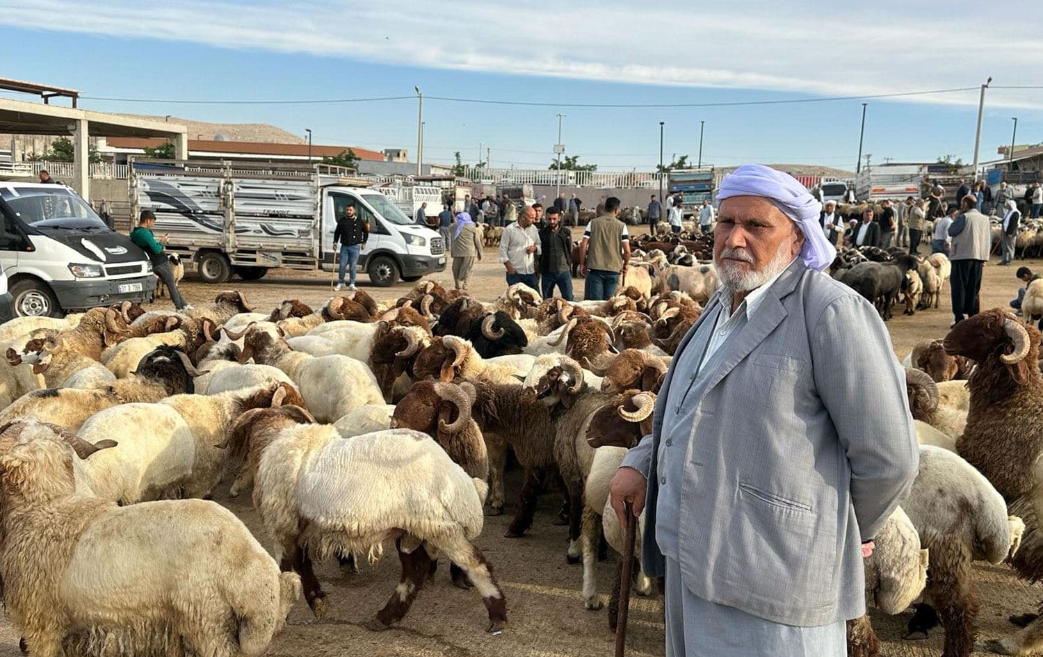 Bazara Ajelan a Rihayê / Wêne: Rûdaw
