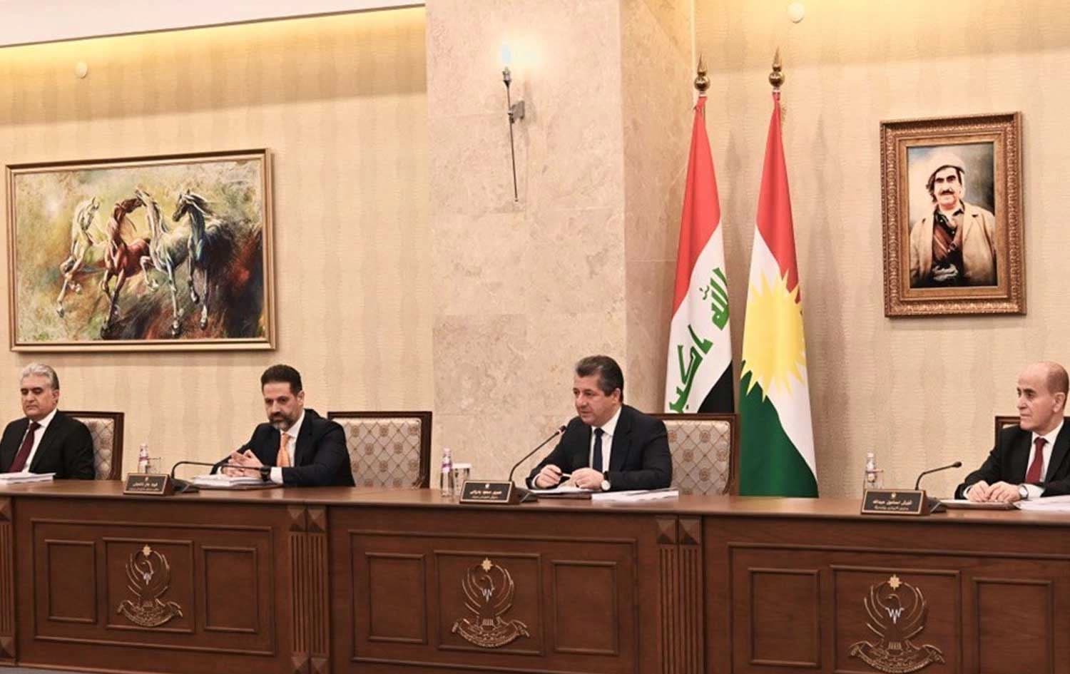 کۆبوونەوەی ئەنجوومەنی وەزیران 