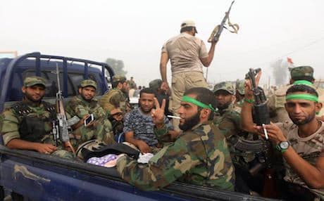 Sistani called on Iraq’s Shiite population in June to take up arms against ISIS militants. Photo: AFP.