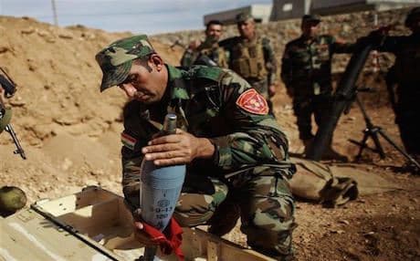 AP Photo: Peshmerga commander in Kobane