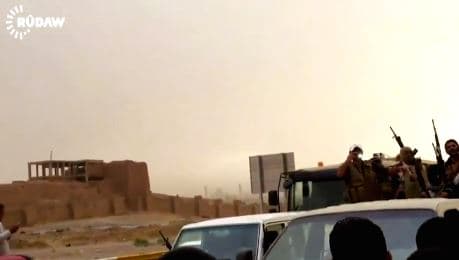 Photo: ISIS militants in Mosul