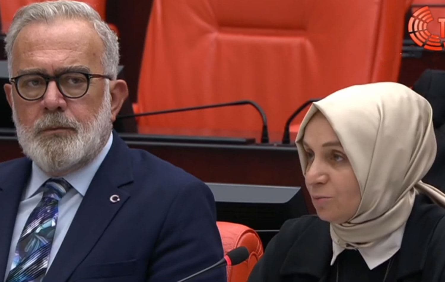 Leyla Şahin Usta, Meclis Genel Kurulu'nda konuştu. / ANKA 
