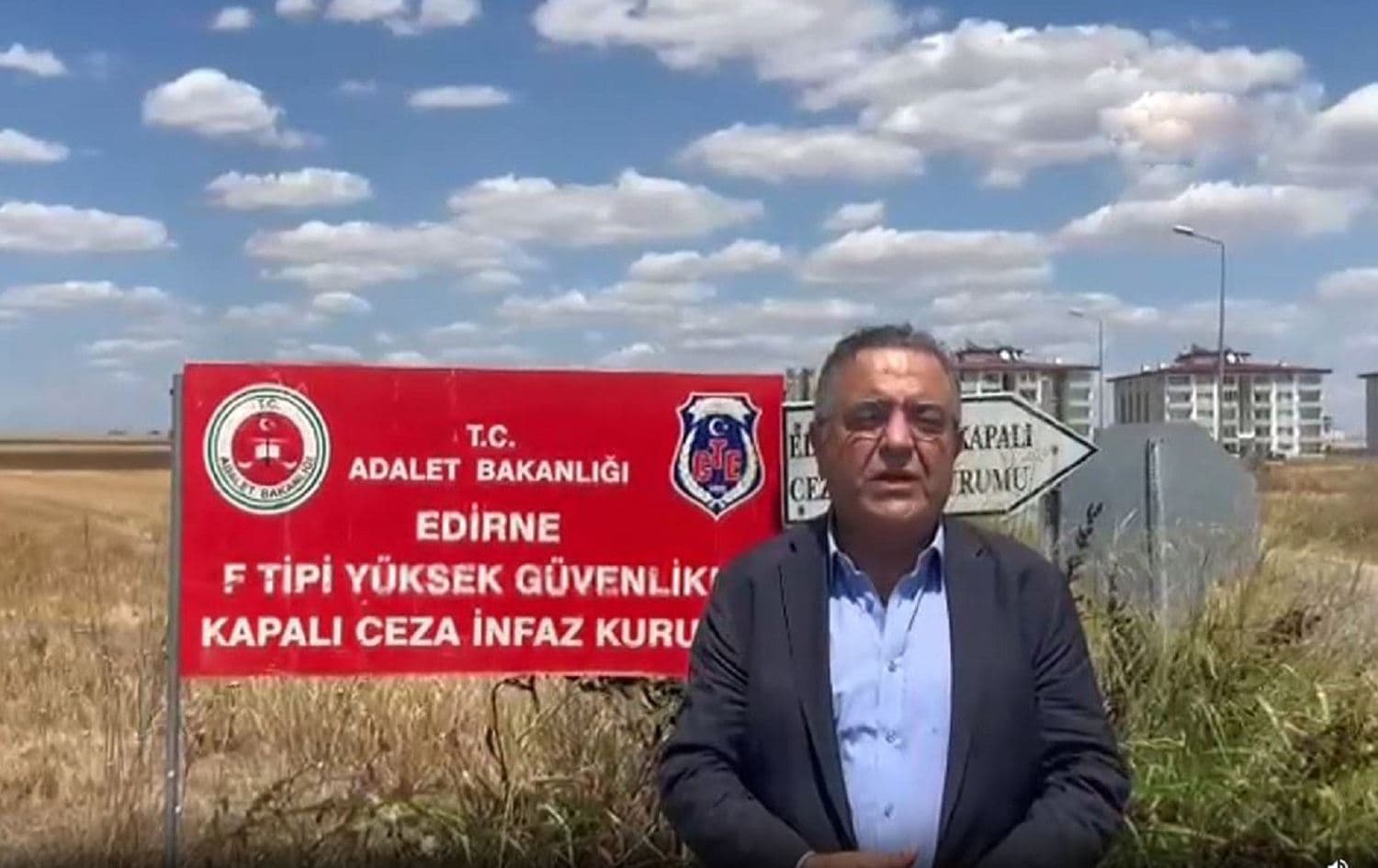 Sezgîn Tanrikulu li Girtîgeha Edirneyê Selahattîn Demîrtaş ziyaret kir / Wêne: ANKA