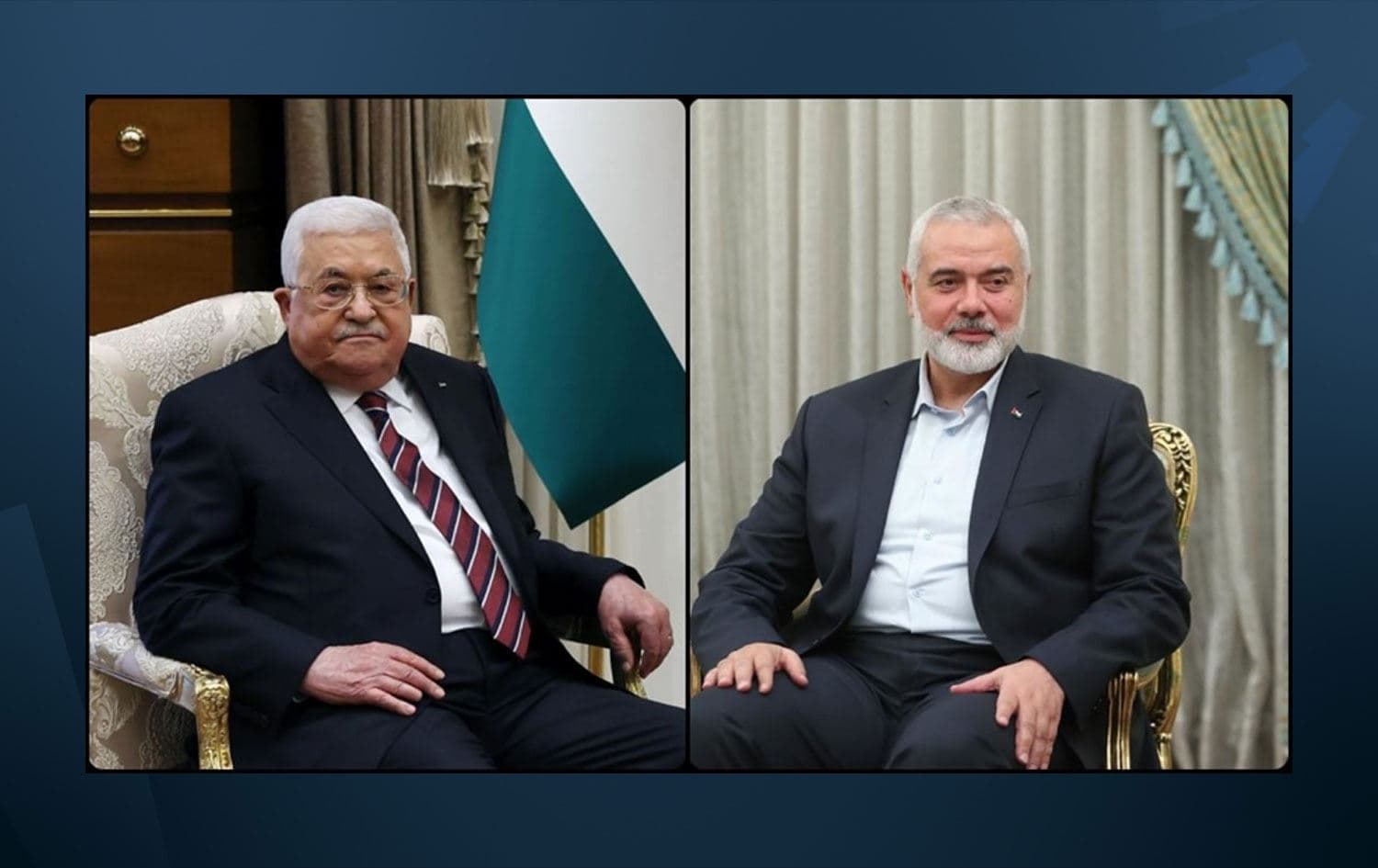 Mahmud Abbas ve İsmail Haniye