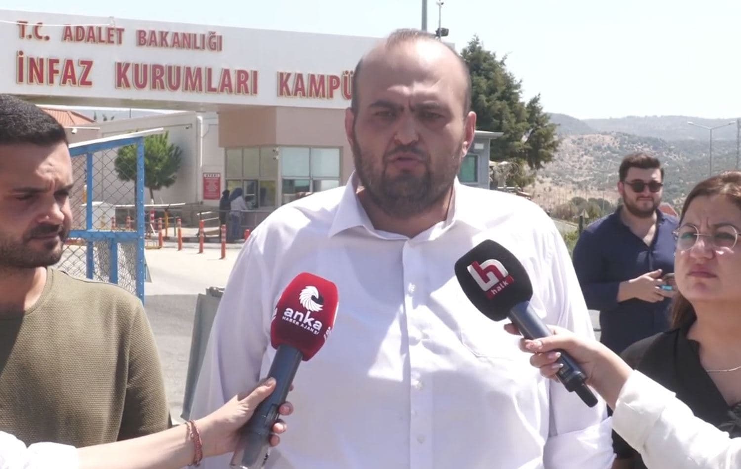 Dilbura Y.’nin avukatı Hüseyin Yıldız açıklama yaptı. / ANKA