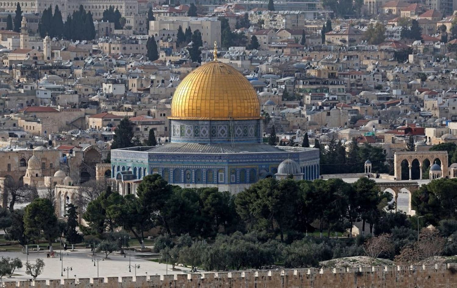 مزگەوتی ئەقسا لە قودس. وێنە: AFP