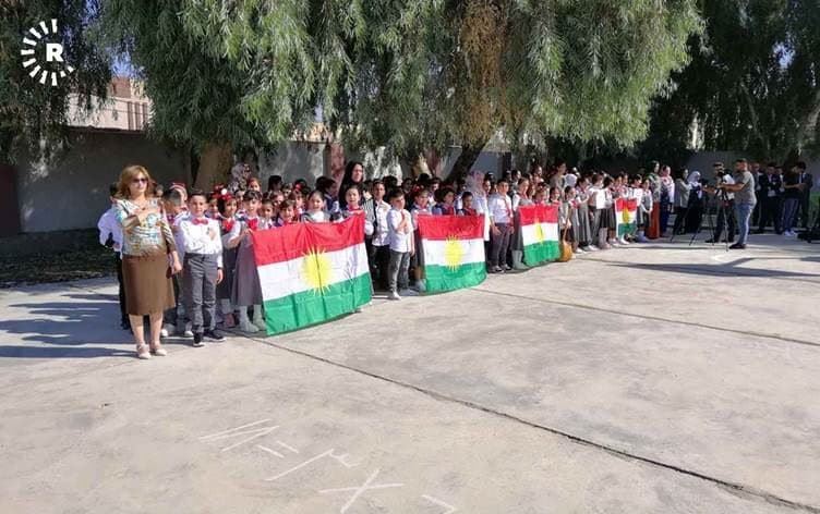 Kerkük'te bir Kürt okulu / Foto: Rûdaw