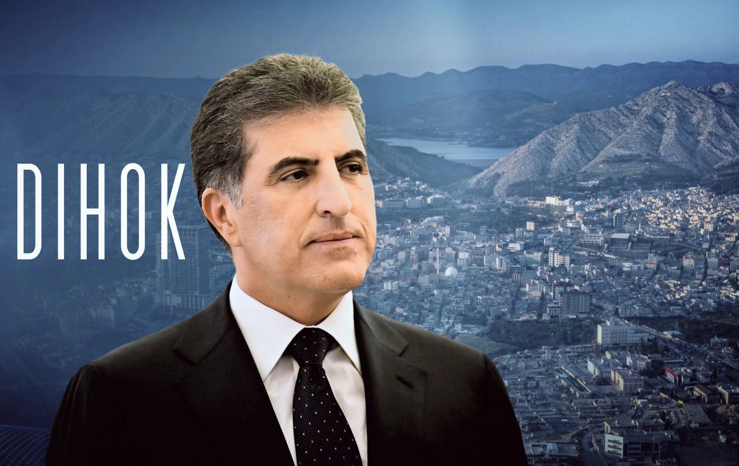 Serokê Herêma Kurdistanê Nêçîrvan Barzanî\Wêne: Rûdaw Grafîk