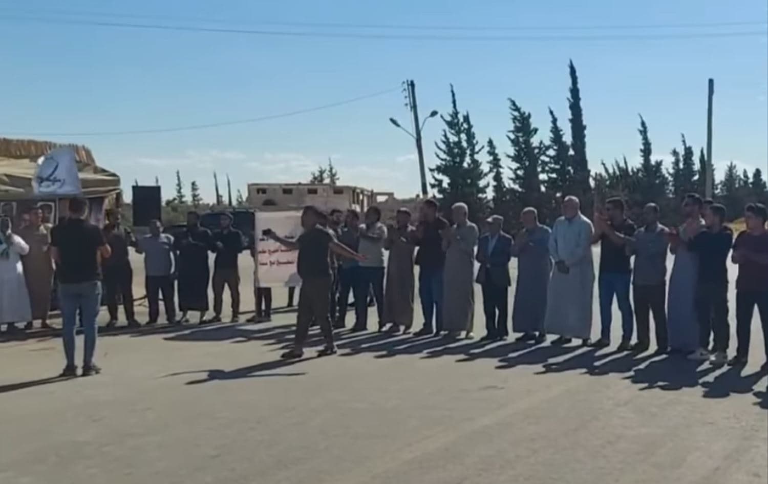 Li Babê duh xwepêşandan hat kirin / Wêne: Medyaya Civakî