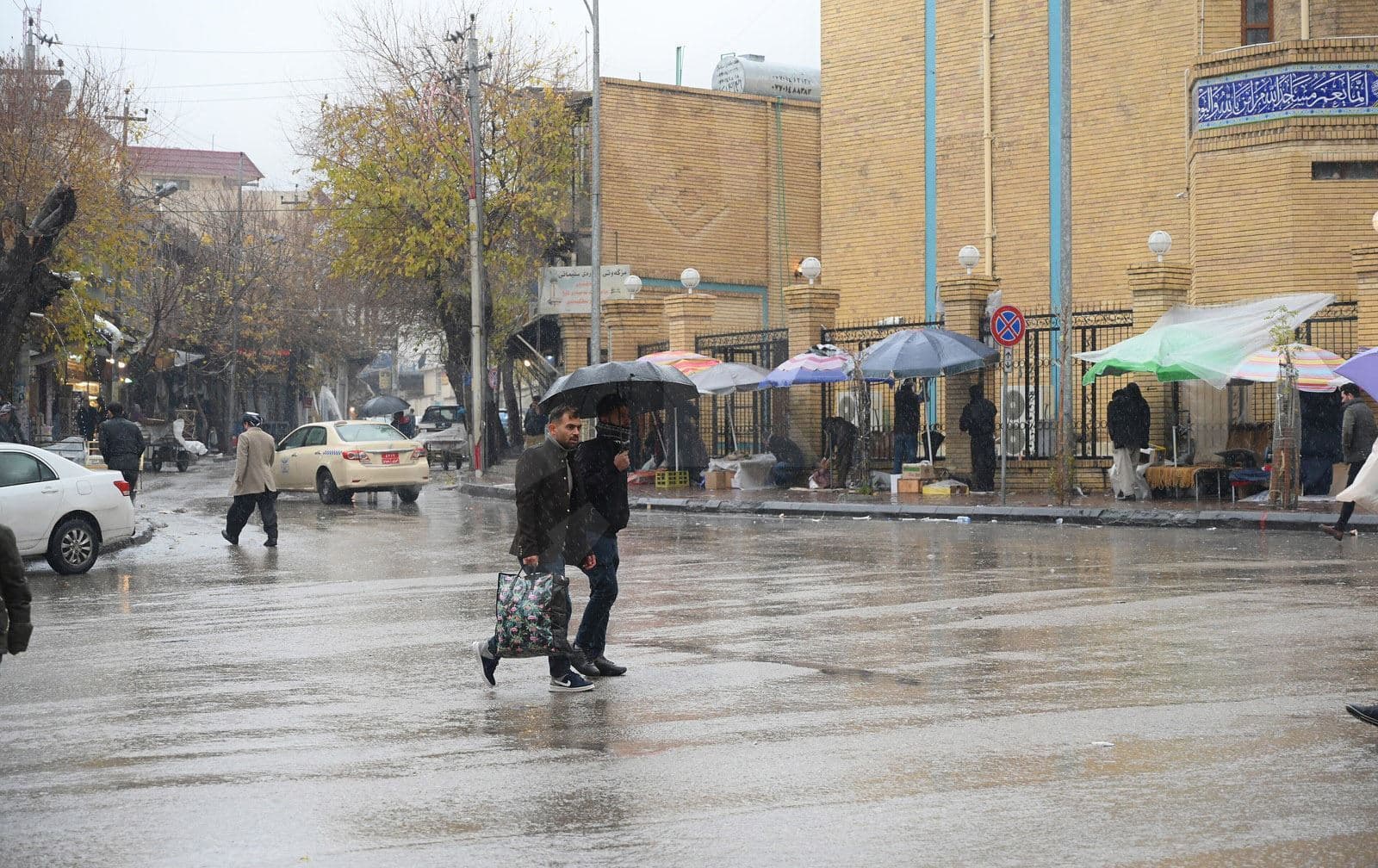دیمەنێکی بارانبارین لە سلێمانی. وێنە: رووداو/ئەرشیڤ