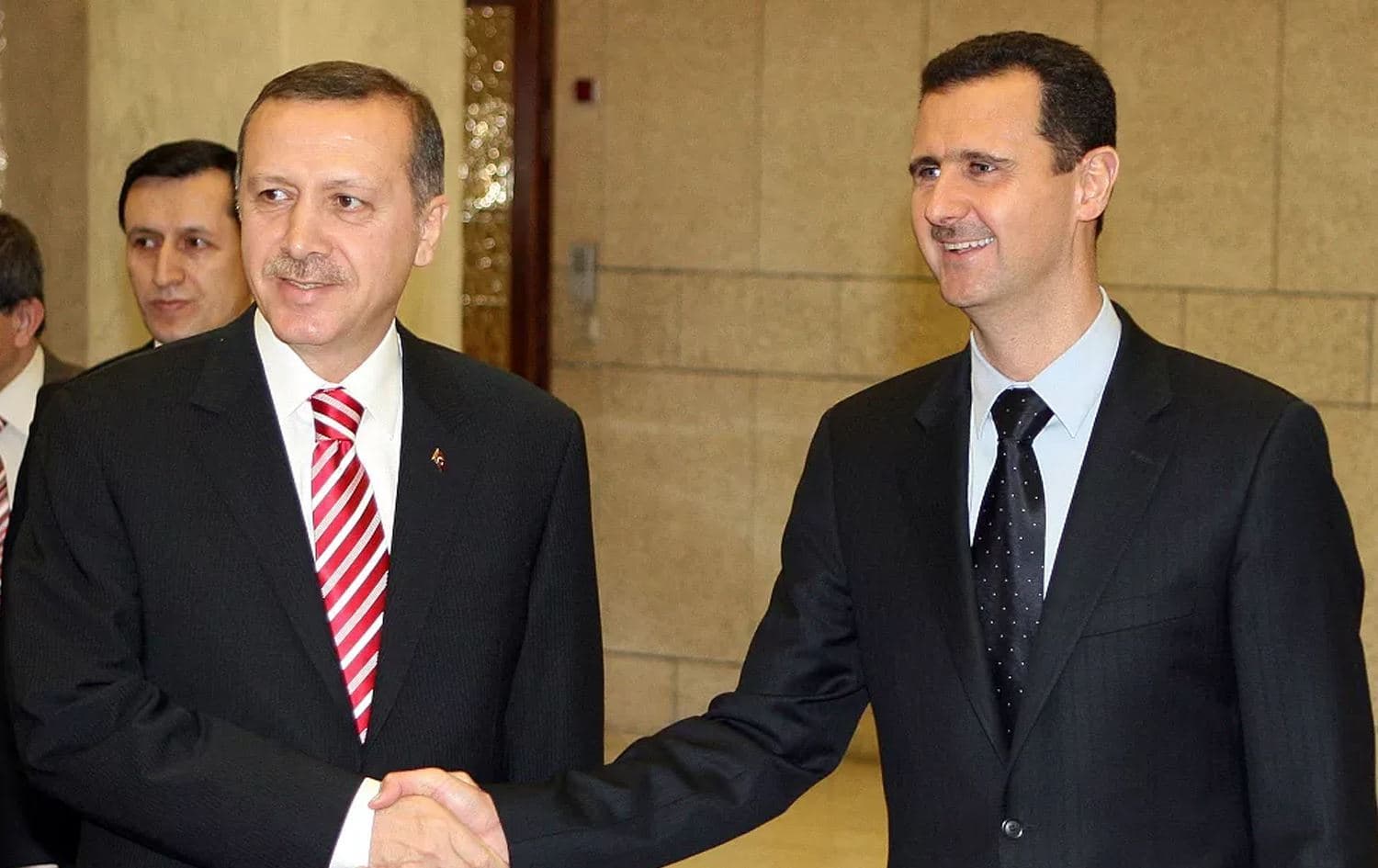 Recep Tayyîp Erdogan û Beşar Esed\ Wêne: Arşîv