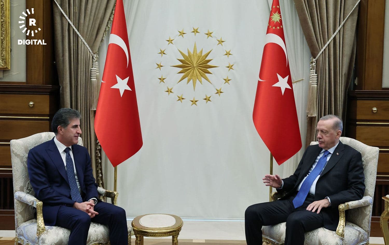 Nêçîrvan Barzanî û Erdogan / Wêne: AA