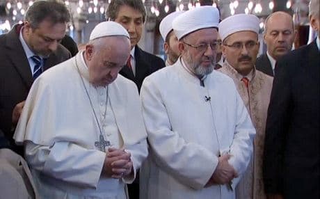 Katolik aleminin ruhani lideri Papa Franciscus İstanbul'da...