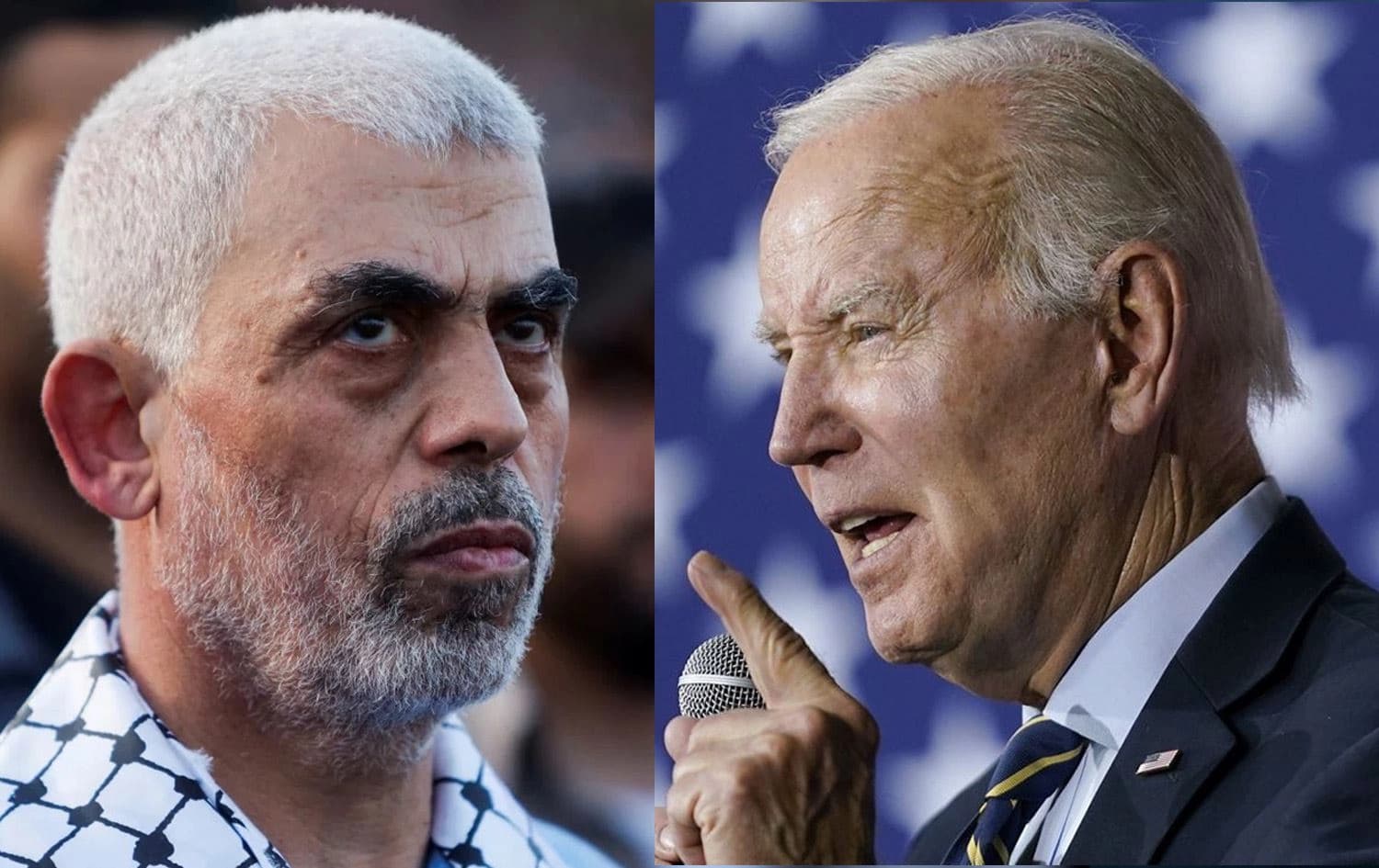 Yehya Sînwar û Joe Biden