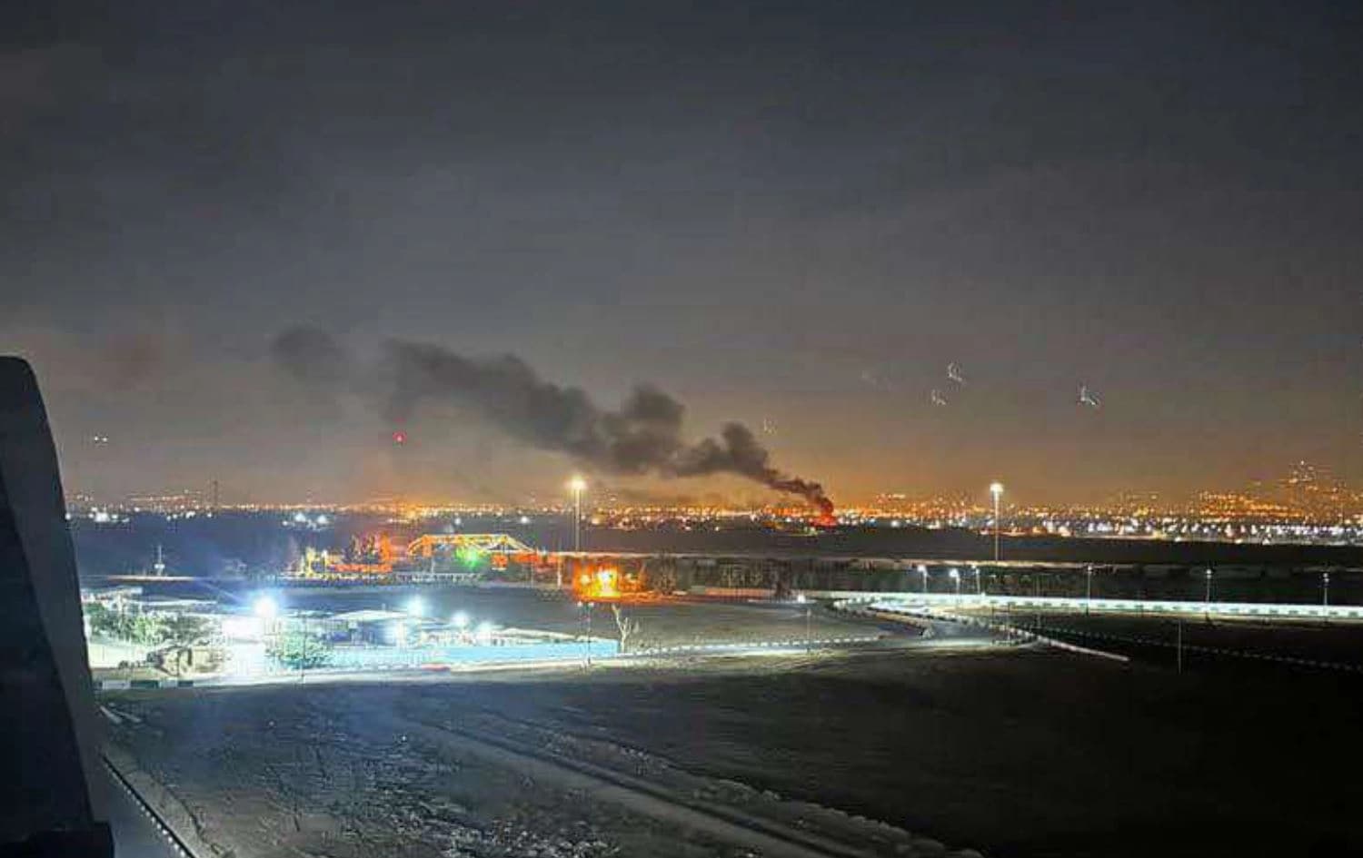 دیمەنێکی دوای هێرشەکەی ئیسرائیل بۆ سەر ئێران. 