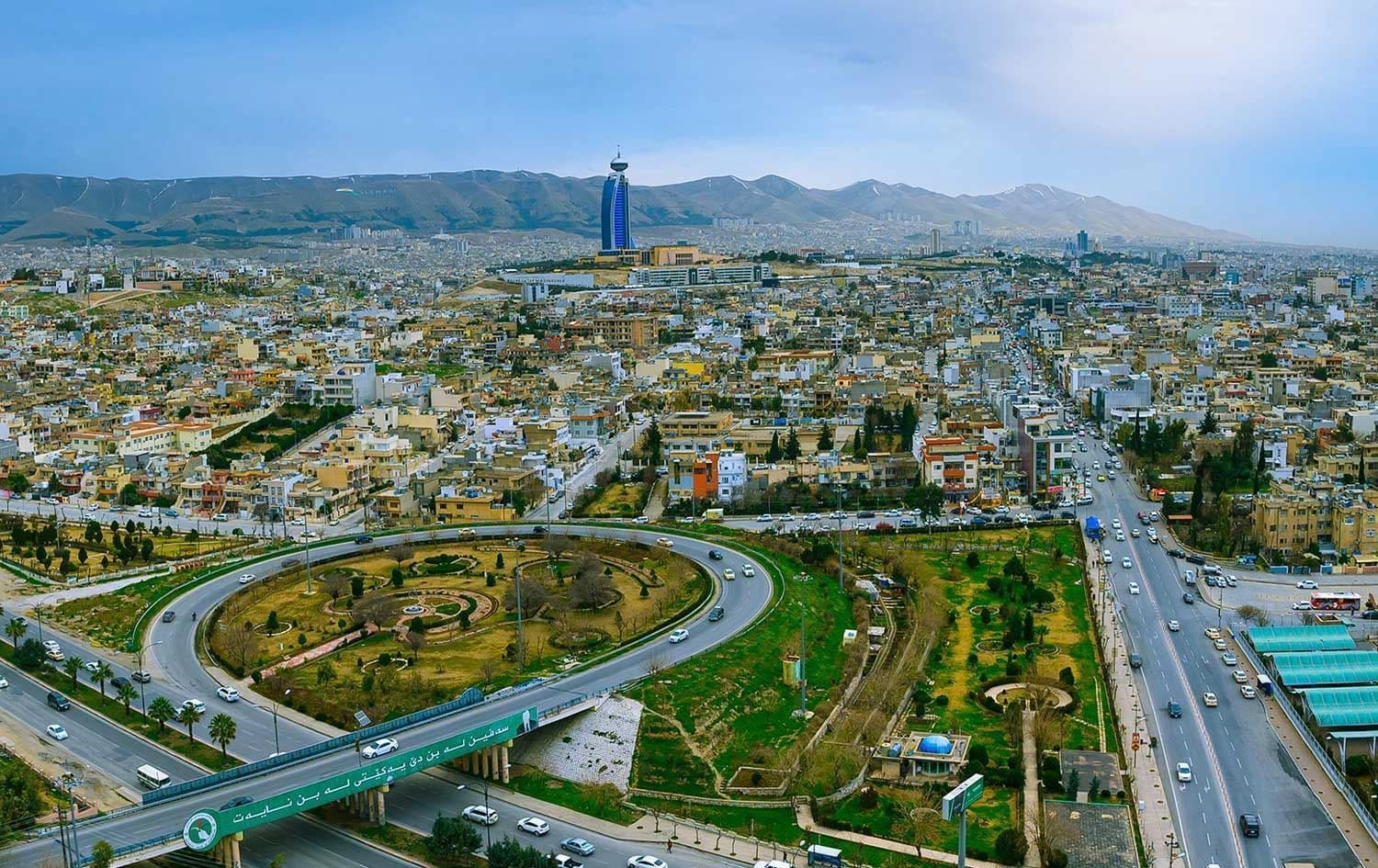 دیمەنێکی شاری سلێمانی. وێنە: بڵند تاهیر - رووداو