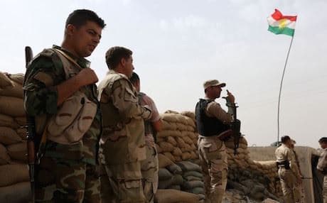 Peshmerga forces. Photo: AP.