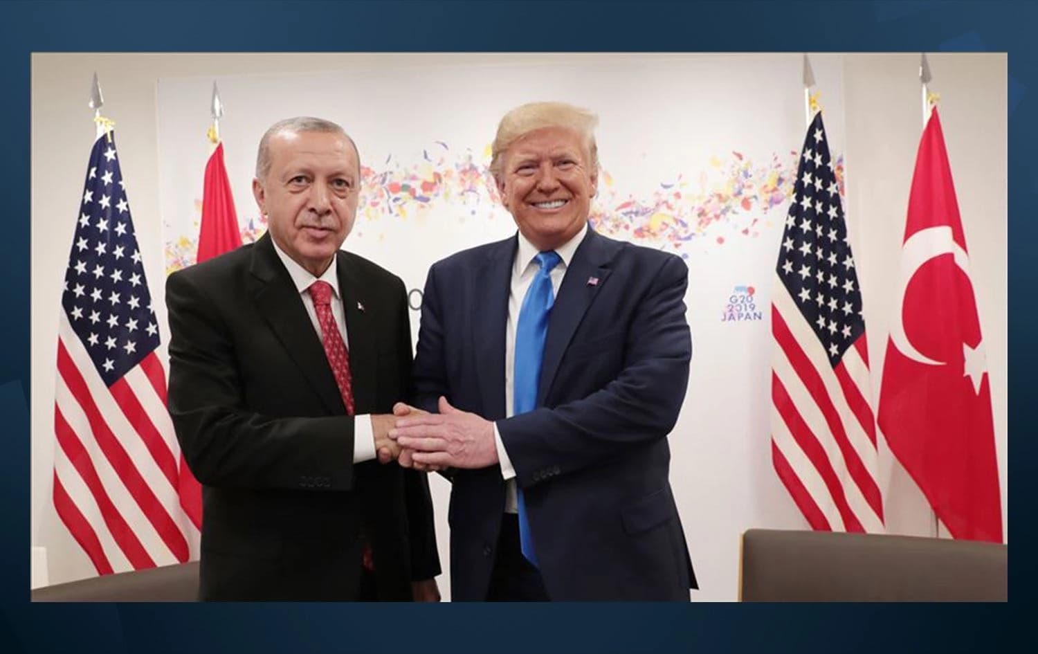  Recep Tayyîp û Donald Trump / Wêne: Arşîv