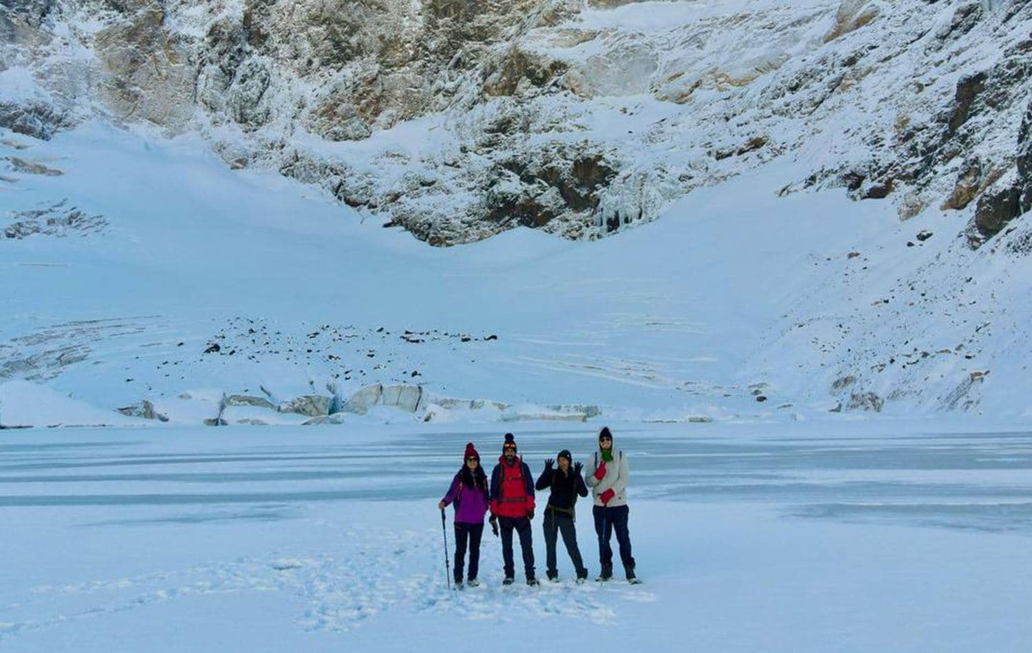 Cilo Buzulları bölgesi tamamen dondu. / Foto: Rûdaw