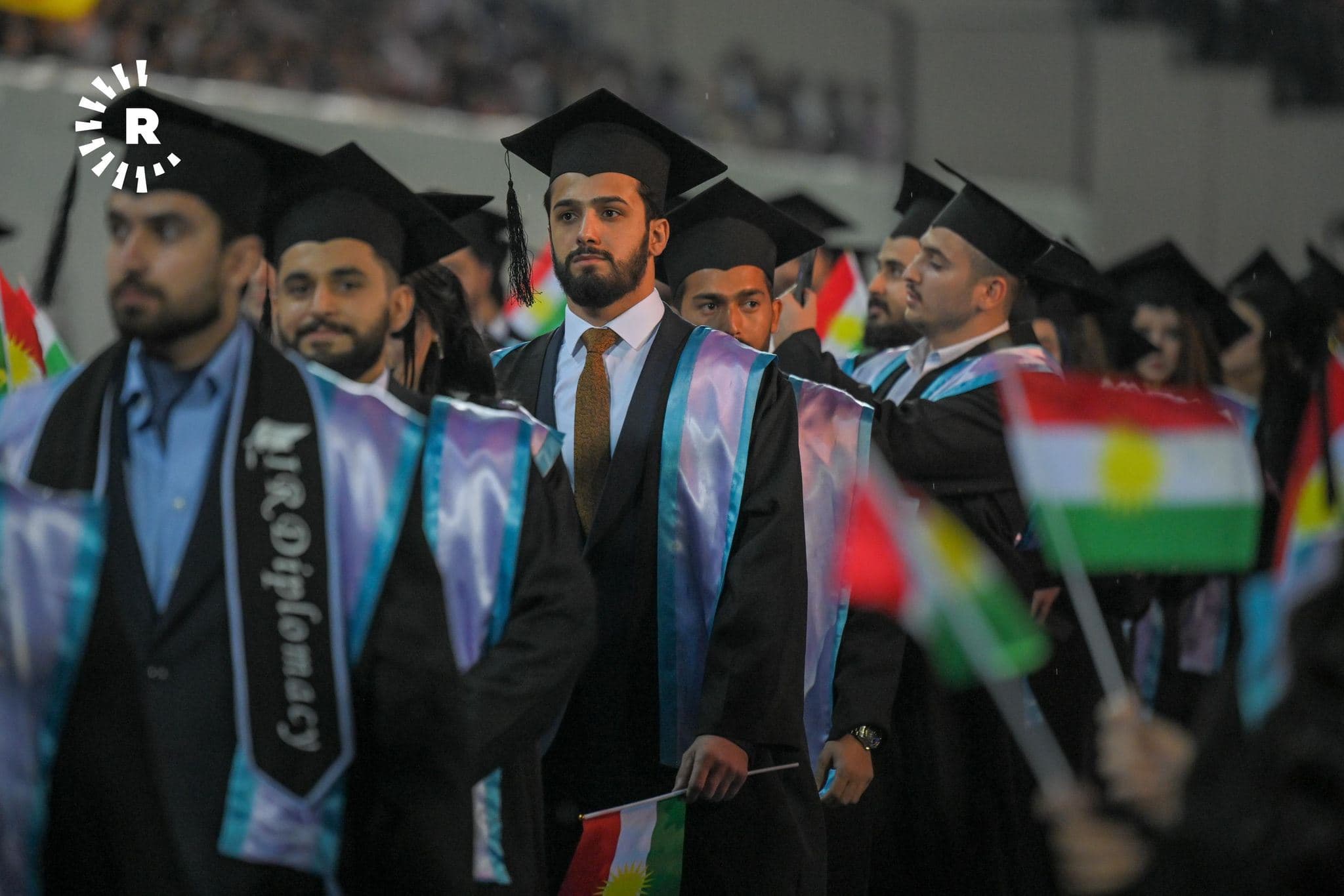 ئاهەنگی دەرچوونی خوێندکارانی زانکۆی دهۆک. وێنە: بڵند تاهیر - رووداو