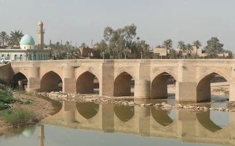 Khanaqin's iconic bridge over the Alwand River. Photo: Rezgar Khanaqini