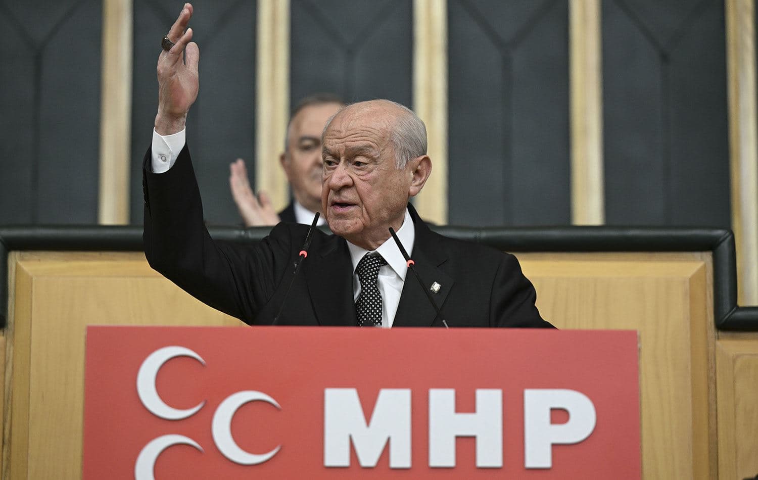 Devlet Bahçeli partisinin grup toplantısında konuştu. / Foto: AA