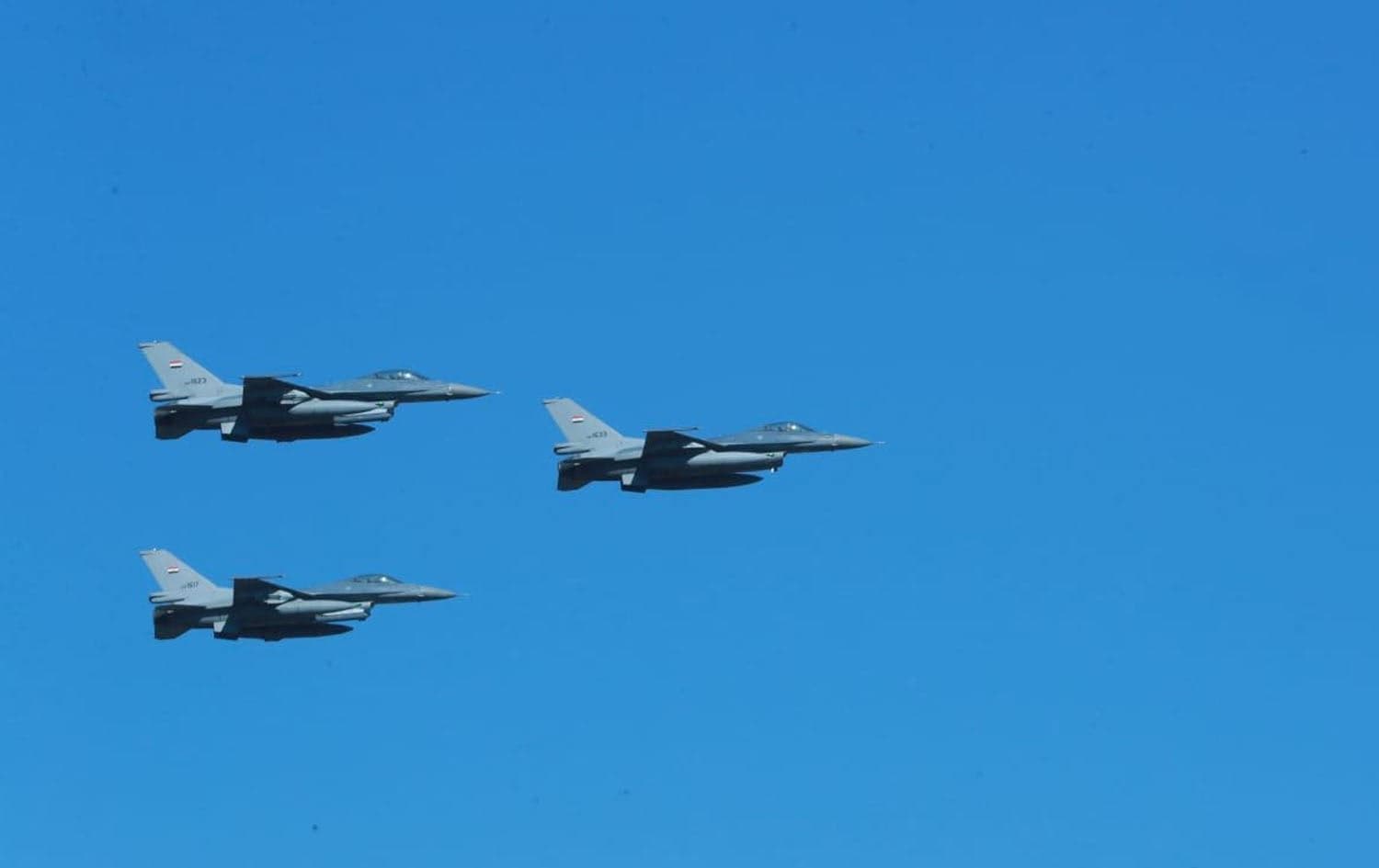 Irak savaş uçakları. / Foto: INA