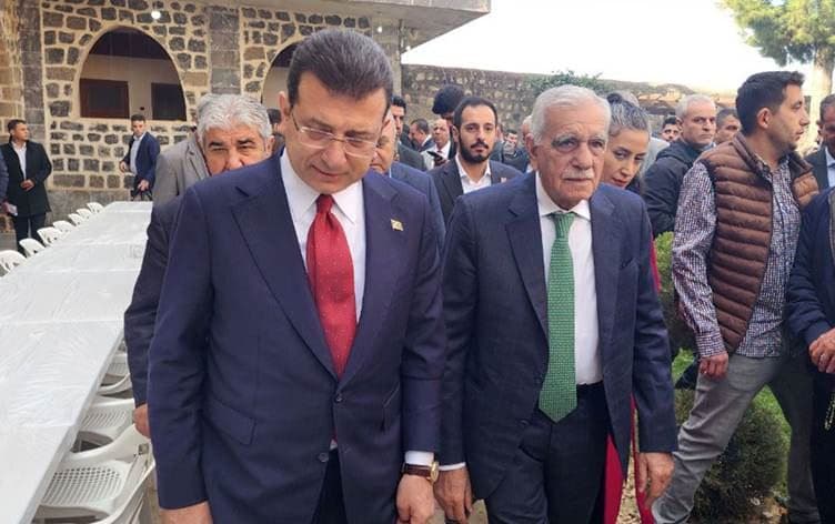 Ekrem Îmamoglu û Ahmet Turk /Wêne: Rûdaw