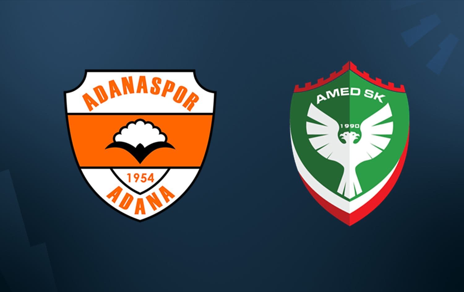 Logoyên Adanaspor û Amedsporê /Wêne: Rûdaw Grafîk