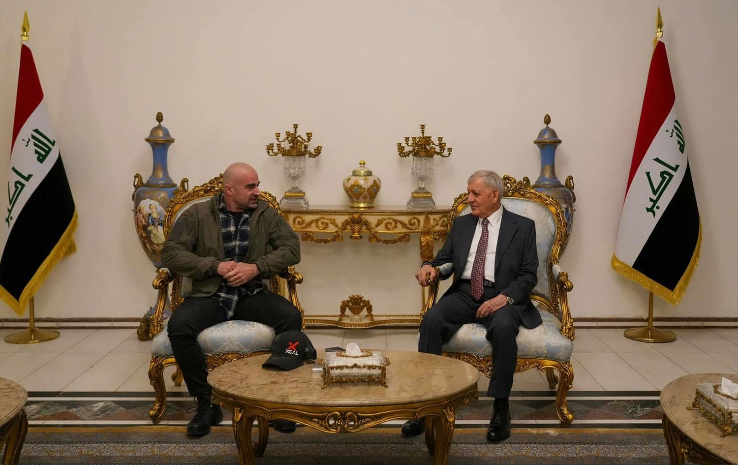 Foto: Kürdistan Yurtseverler Birliği (KYB) Başkanı Bafıl Celal Talabani'nin sosyal medya hesabından alınmıştır