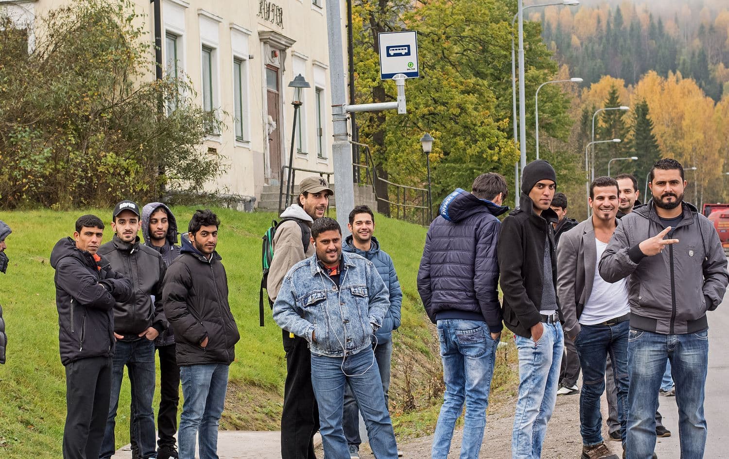 Hinek penaberên li Swêdê / Wêne: Arşîv