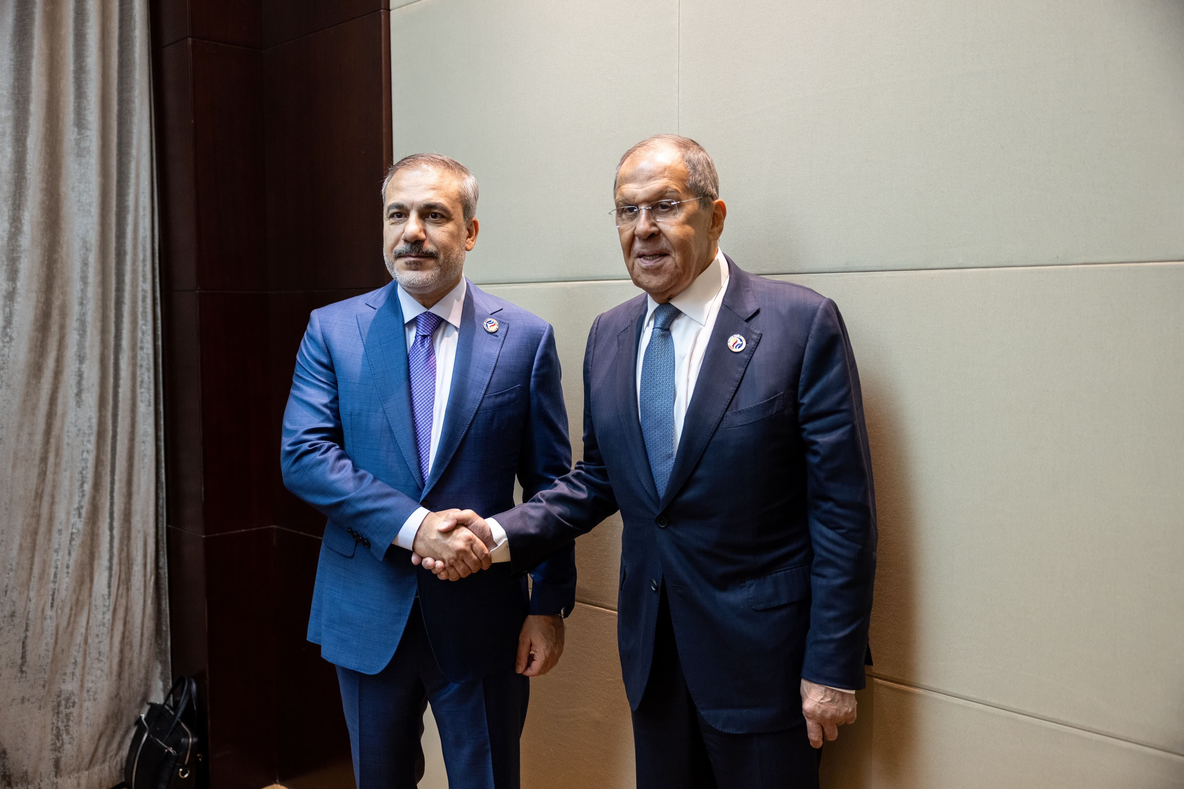 Hakan Fîdan û Sergey Lavrov\ Wêne: Arşîv