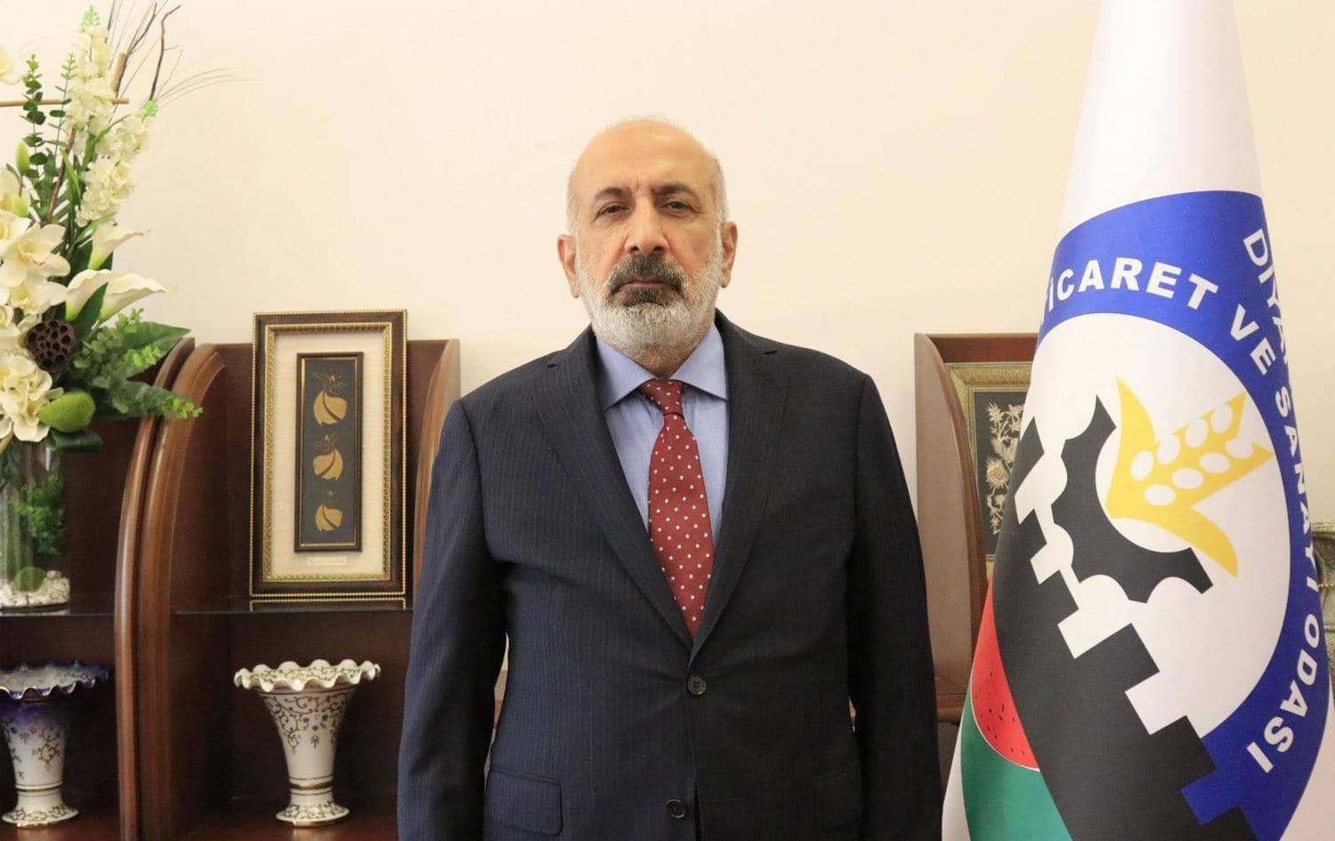 Serokê Odeya Pîşesazî û Bazirganiyê ya Amedê Mehmet Kaya / Wêne: Arşîv