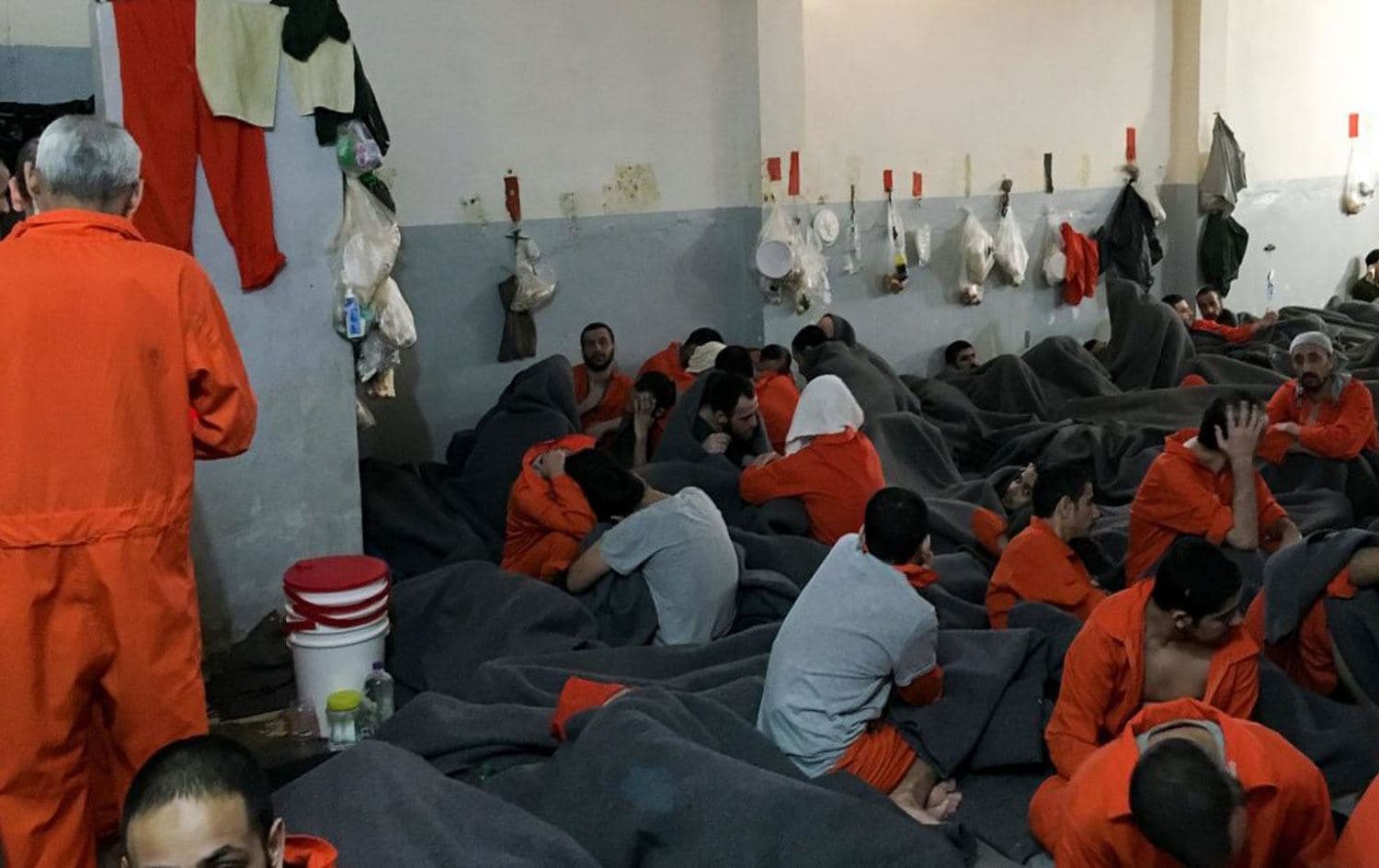 Foto: Tutuklu IŞİD mensupları 
