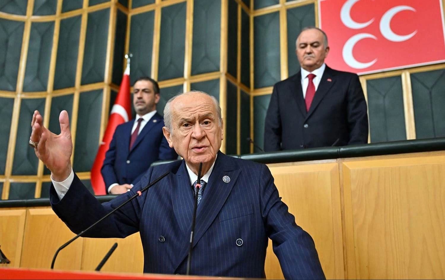 Foto: Milliyetçi Hareket Partisi (MHP) Genel Başkanı Devlet Bahçeli