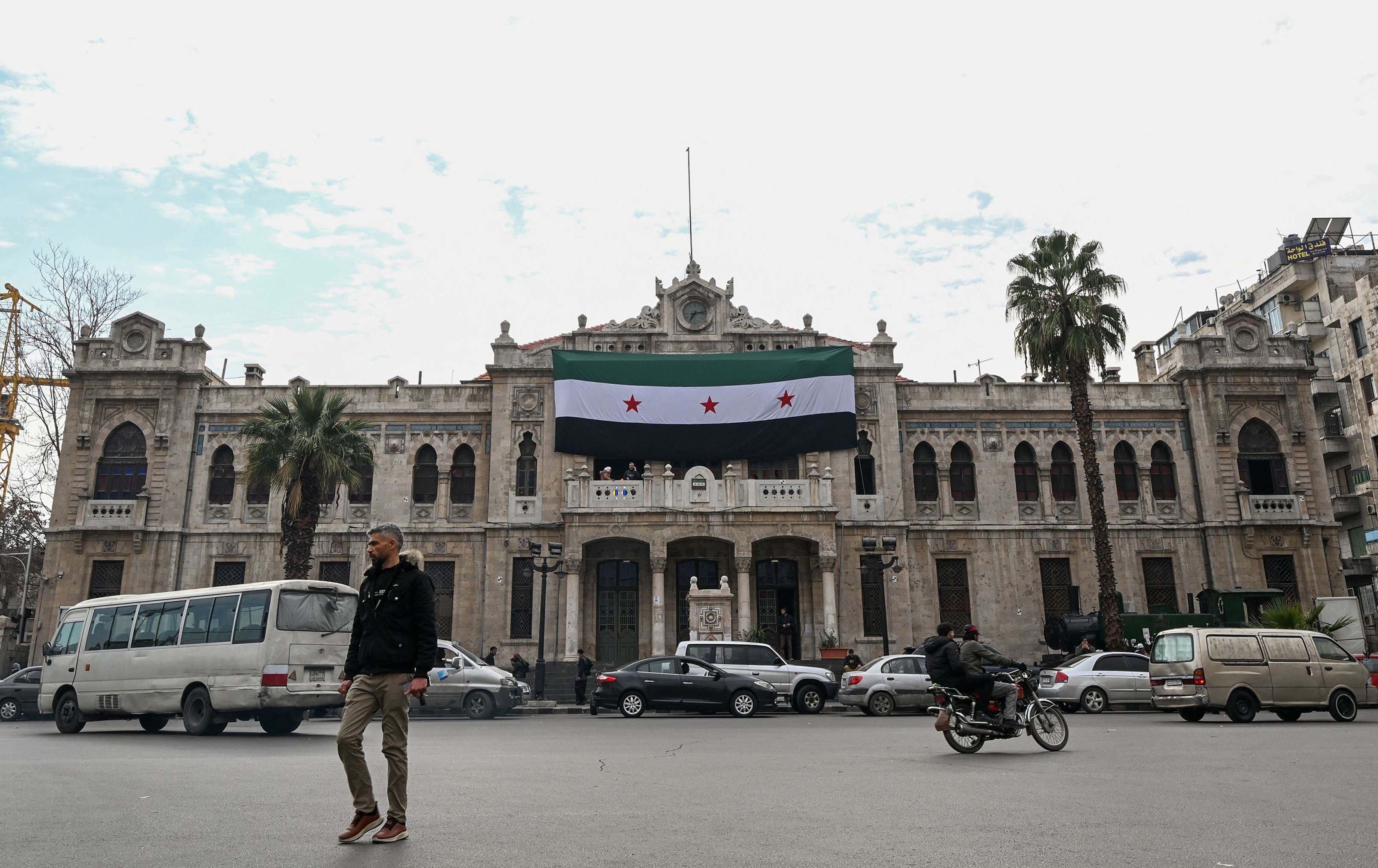 وێستگەی شەمەندەفەری حیجاز لە دیمەشق. وێنە: LOUAI BESHARA / AFP