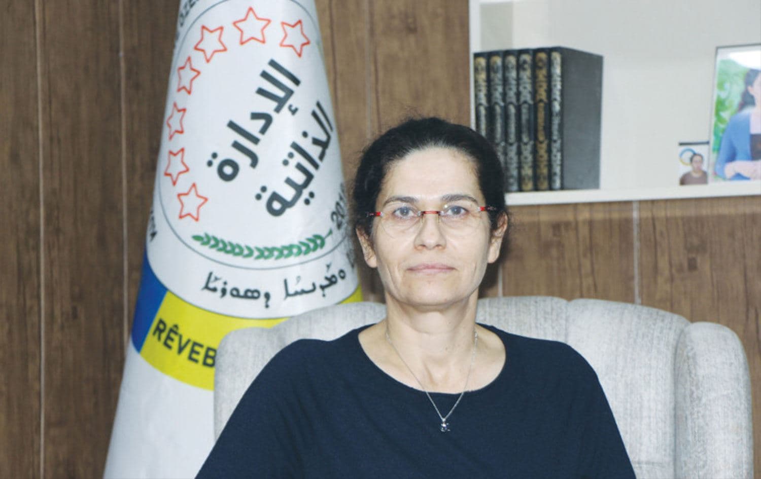 Rojava Özerk Yönetimi Dışişleri Dairesi Eş Başkanı İlham Ahmed