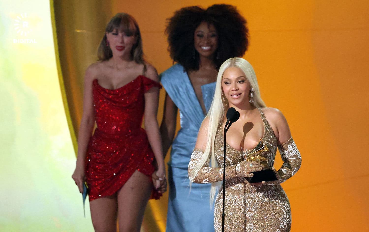 Beyonceyê xelat wergirt / Wêne: AFP
