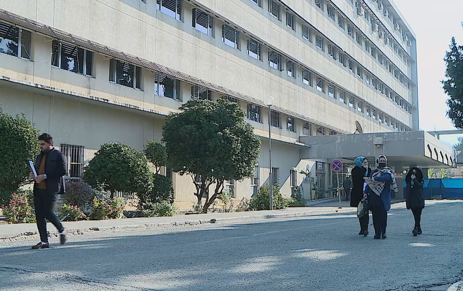 نەخۆشخانەی ئازادی لە دهۆک. وێنە: رووداو
