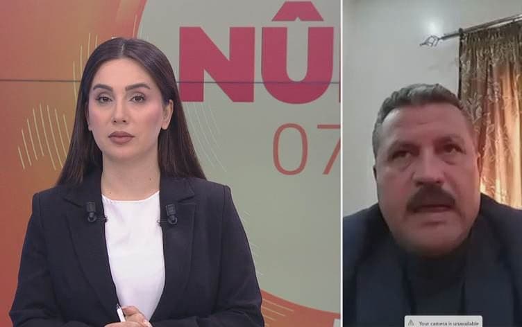 Mehdi Ali Rûdaw yayınına katıldı. 