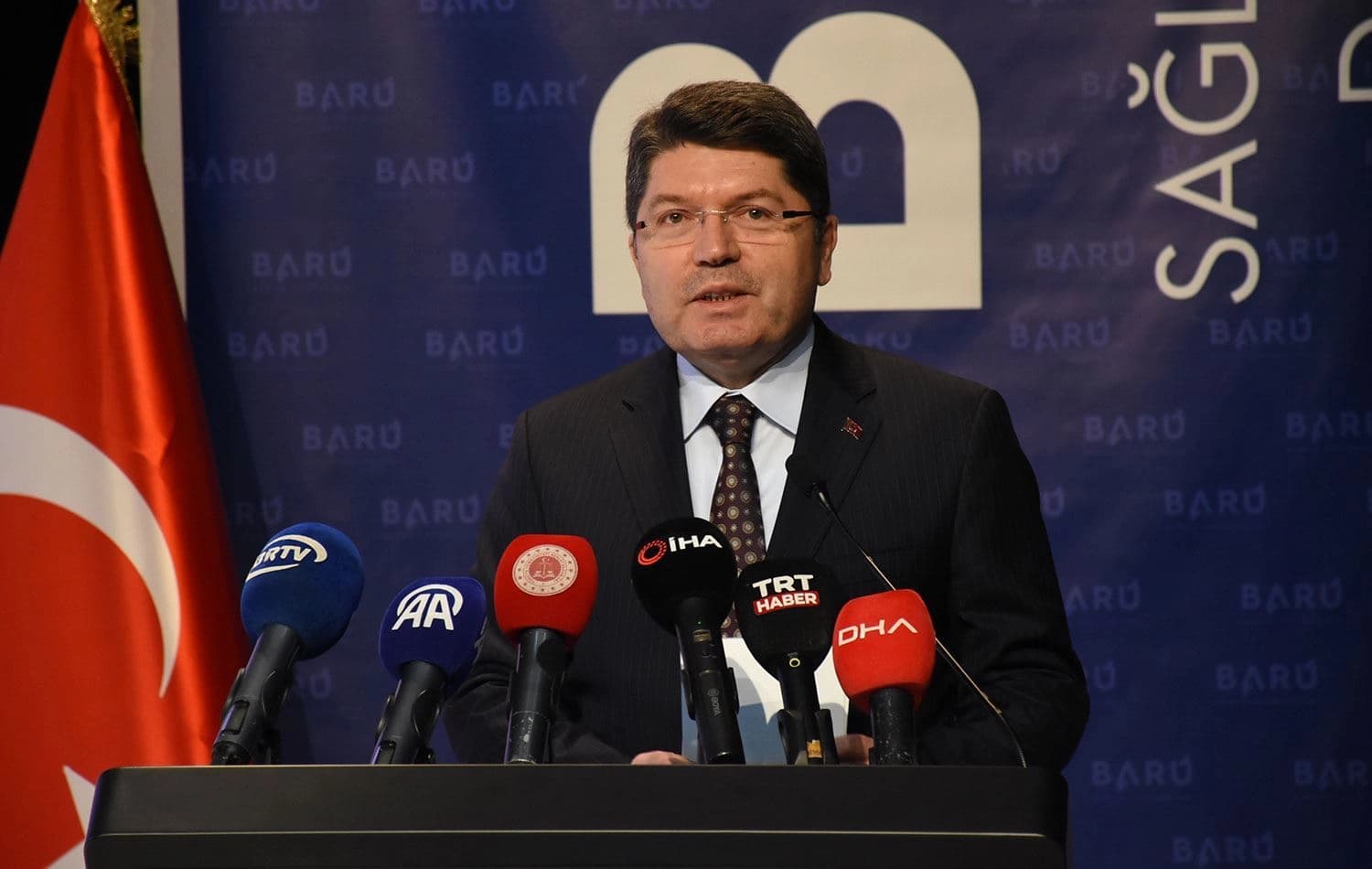 Wezîrê Dadê yê Tirkiyeyê Yilmaz Tunç / Wêne: AA