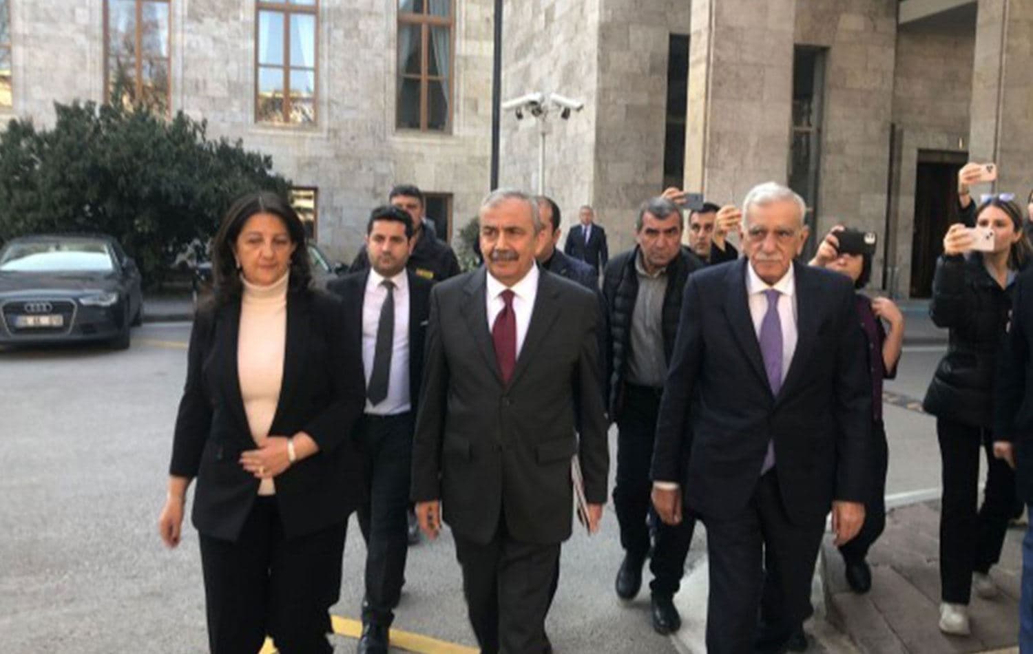 Şandeya Îmraliyê ya DEM Partiyê /Wêne: Arşîv