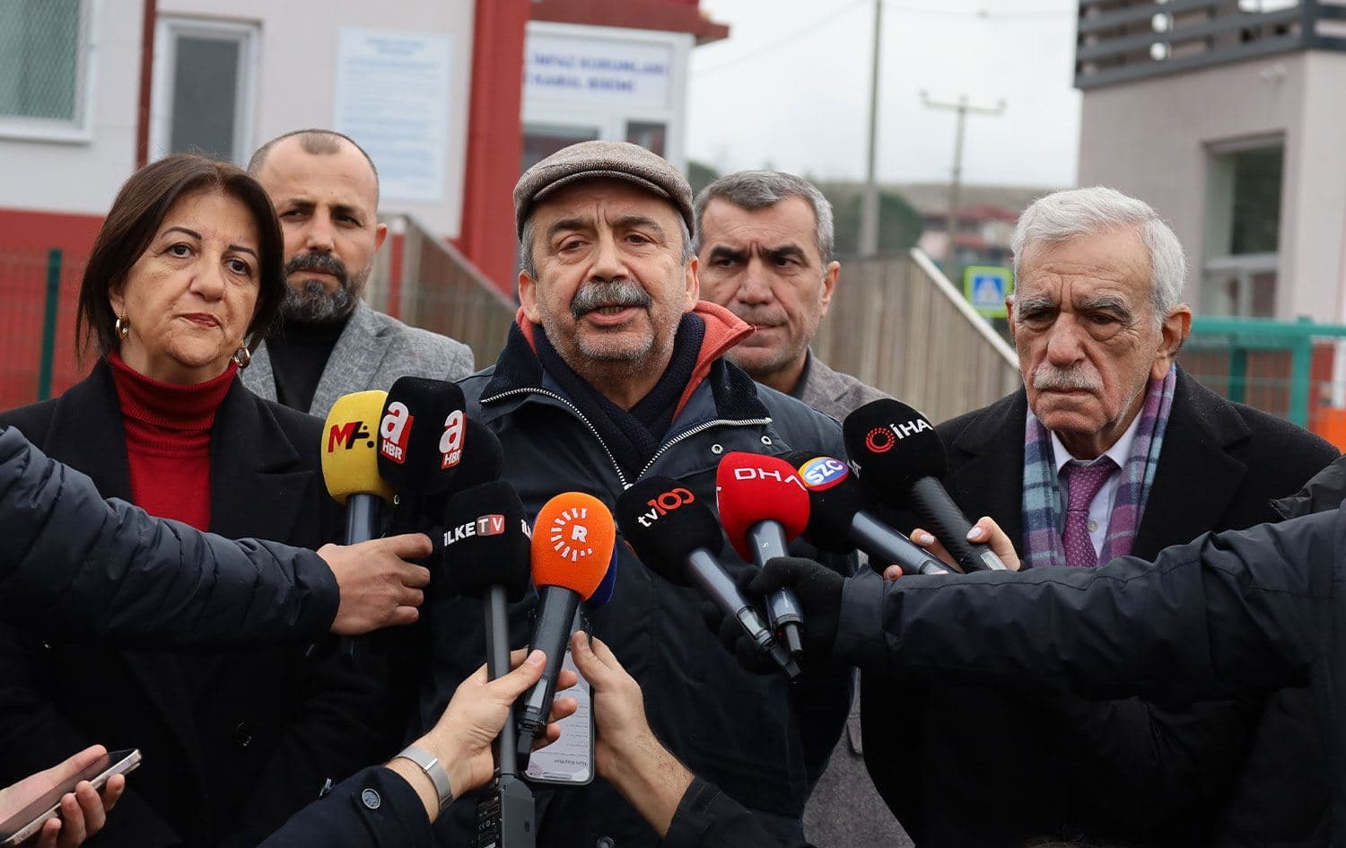 DEM Parti heyeti. / Arşiv