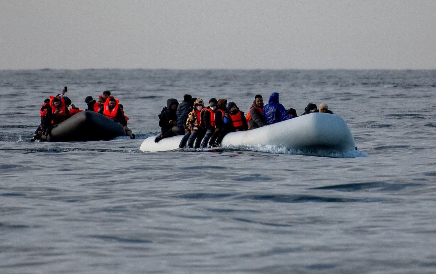 وێنەیەکی ئەرشیفی کۆچبەران لە نۆکەندی ئینگلیز. وێنە: Reuters