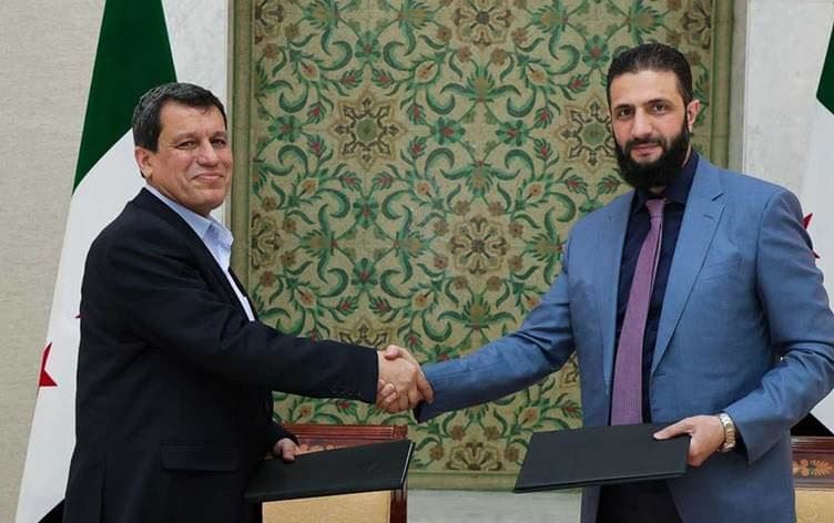 رێککەوتنەکەی مەزڵووم و شەرع؛ کاردانەوەی حیزبەکانی رۆژئاوا