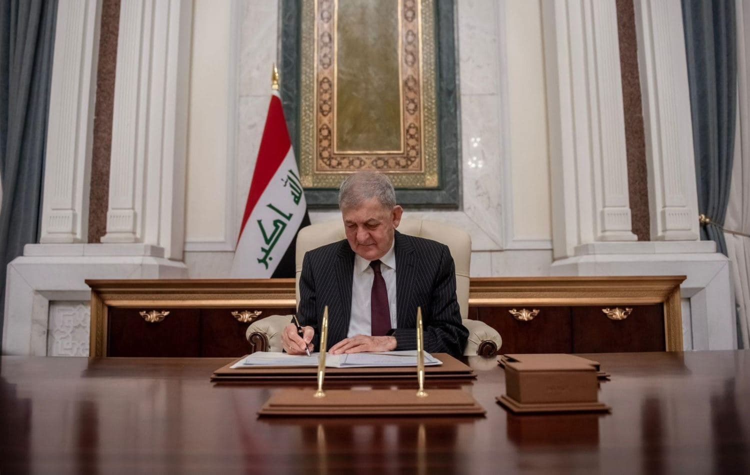 Serokkomarê Îraqê Letîf Reşîd /Wêne: Arşîv