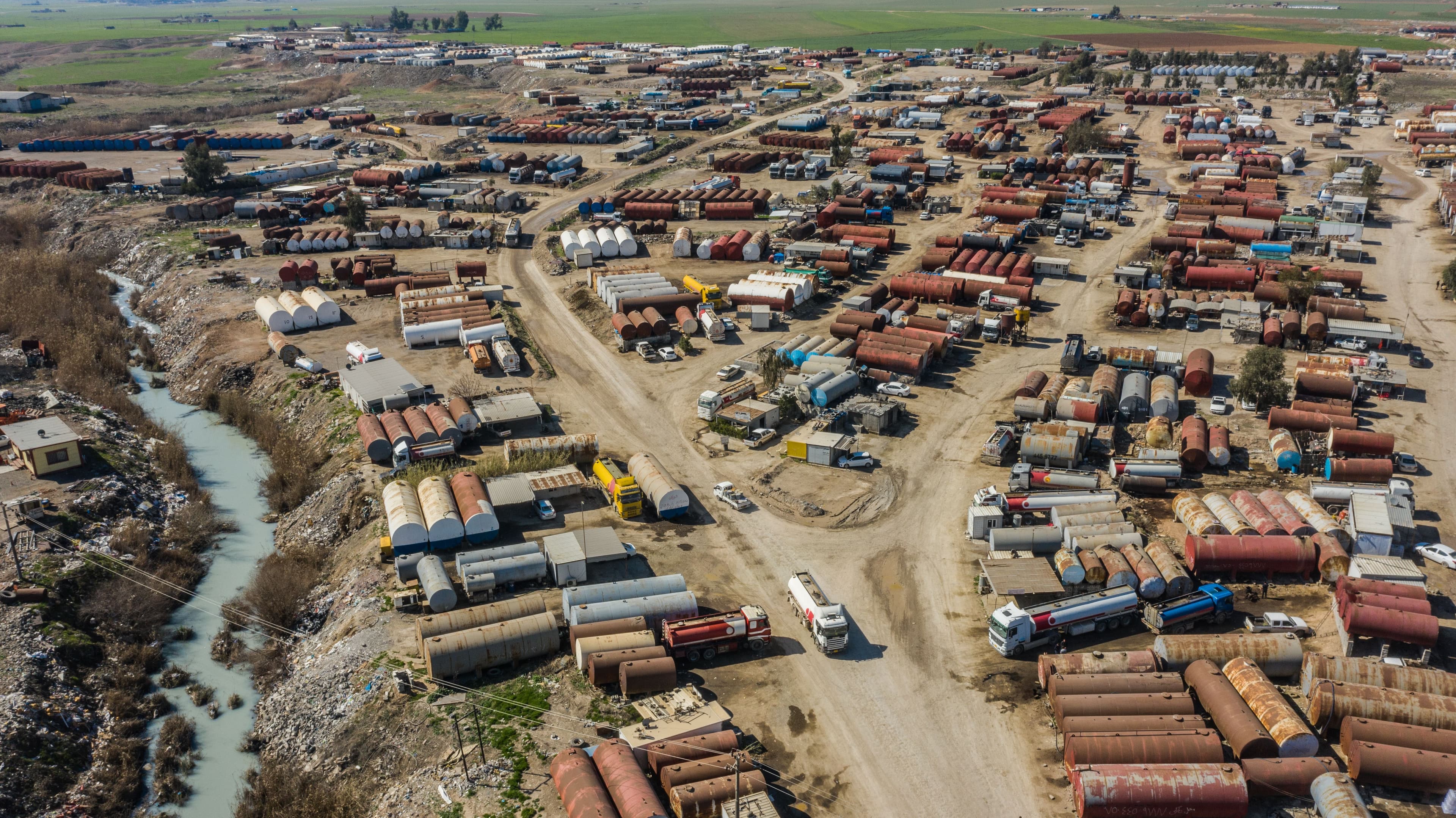 Qadeke sotemeniyê ya li Hewlêrê / Wêne: Rûdaw