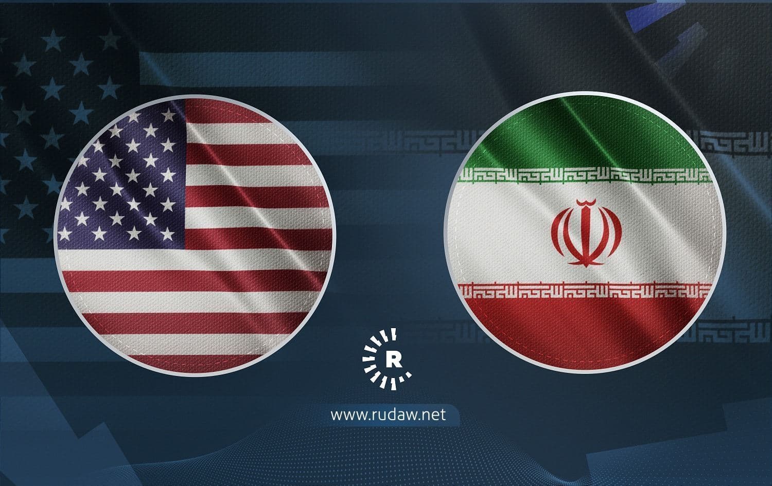 Alayên Amerîka û Îranê / Wêne: Rûdaw Grafîk