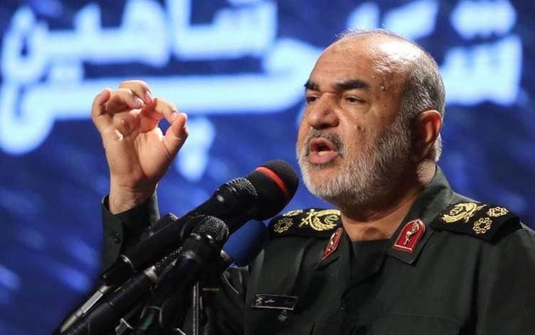 Fermandarê Supaya Pasdaran a  Îranê Îranê General Huseyîn Selamî / Wêne: Arşîv