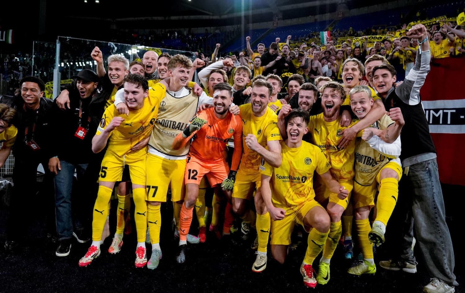  UEFA Avrupa Ligi’nde Norveç temsilcisi Bodo Glimt, futbolseverlere adeta bir peri masalı yaşatıyor